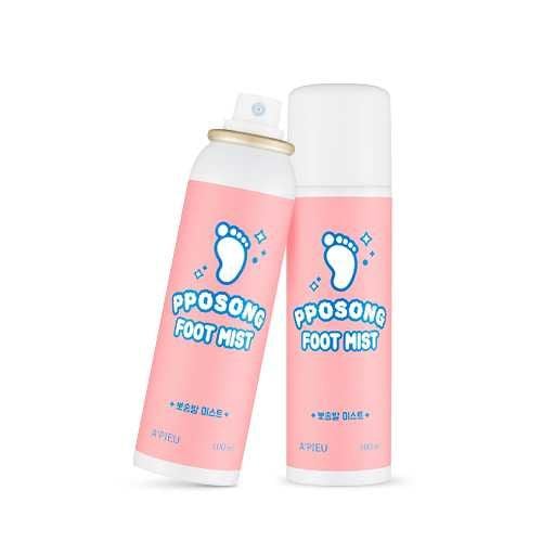 Xịt Khử Mùi Chân A'pieu Pposong Foot Mist