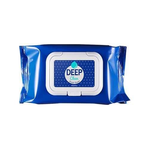 Khăn Giấy Tẩy Trang & Tế Bào Chết A'pieu Deep Clean Scrub Tissue [Không Đổi Trả, Hsd Từ Tháng 10/2022 Đến Tháng 12/2022]