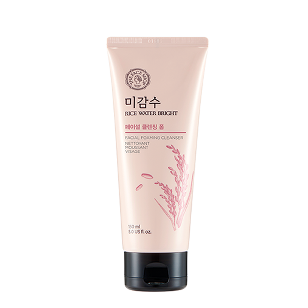 (Gwp) Sữa Rửa Mặt Làm Sáng Da Thefaceshop Rice Water Bright Facial Foaming Cleanser 150Ml