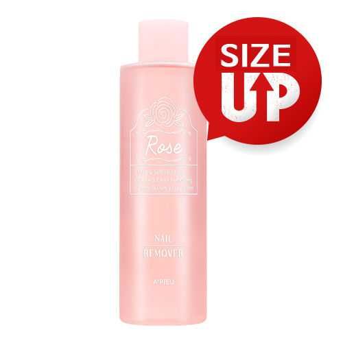 Nước Làm Sạch Móng A'pieu Nail Remover (Rose) (Large Volume 500Ml)