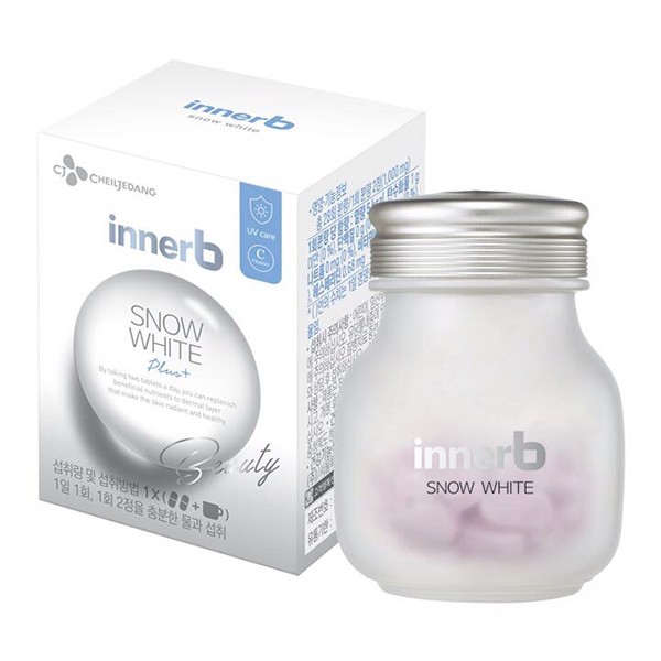 Thực Phẩm Bảo Vệ Sức Khỏe Hỗ Trợ Sáng Da Inner B Snow White (70 Viên)