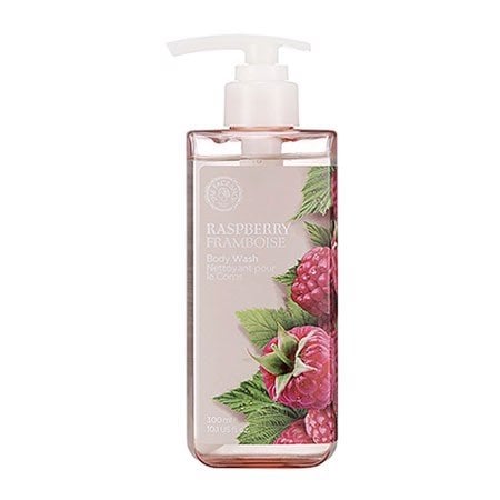 Gel Tắm Chống Lão Hóa Thefaceshop Raspberry Body Wash 300Ml