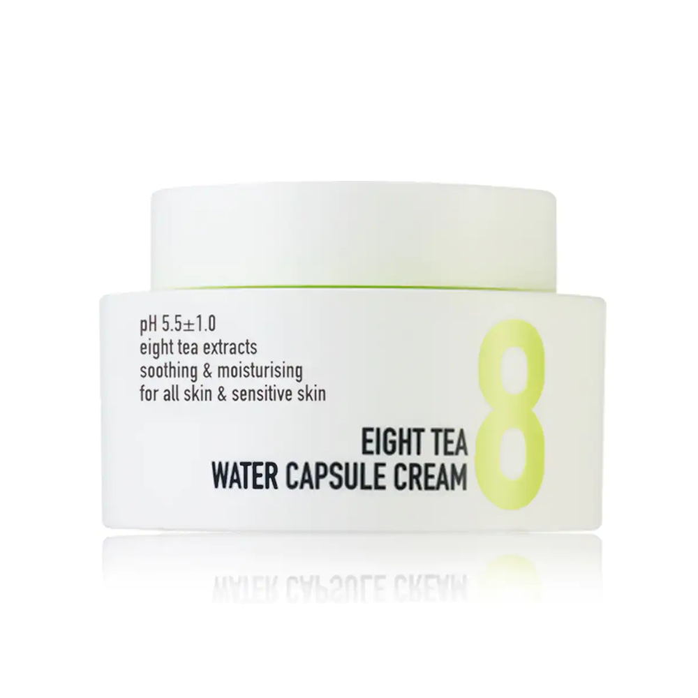 Kem Dưỡng Cấp Nước 8 Loại Trà Bom Eight Tea Capsule Cream 50G