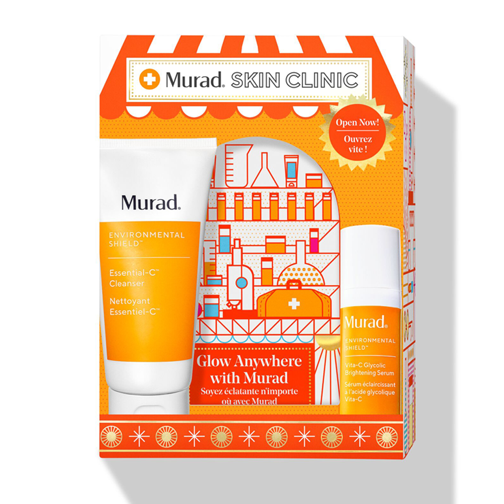 Bộ Sản Phẩm Làm Sáng Da Murad Es Glow Anywhere Holiday 2021