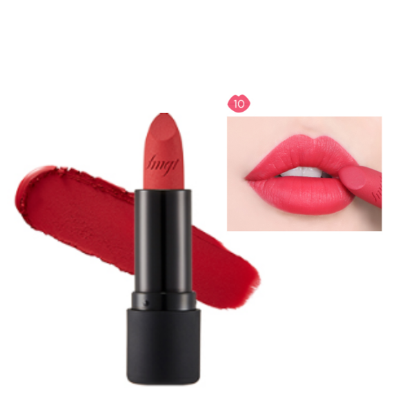[Fmgt] Son Lì Thefaceshop Rouge True Matte 3.6G 10 Velvet Pink