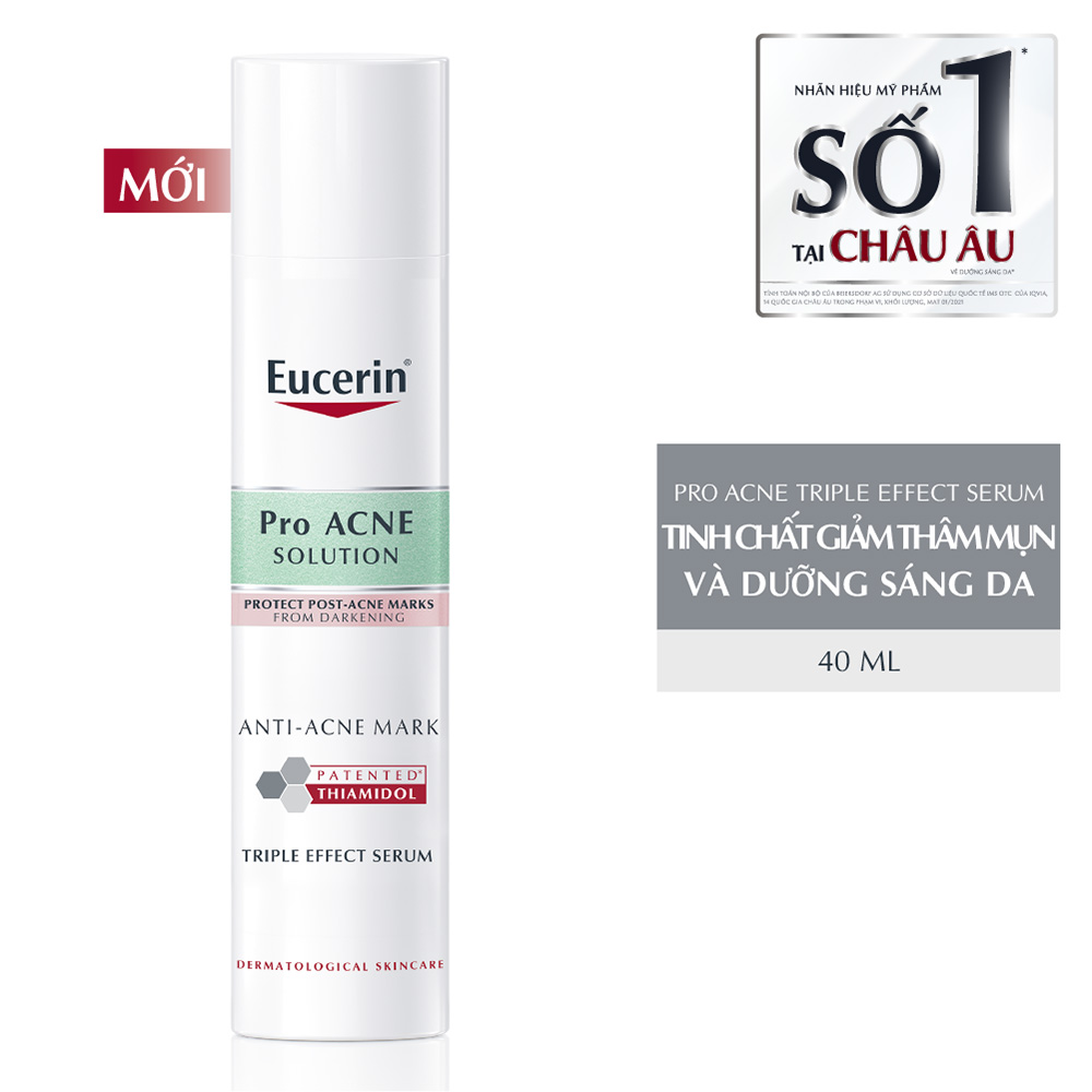 Tinh Chất Giảm Mụn, Mờ Thâm, Sáng Da Eucerin Acne - Oil Control Pro Acne Solution Anti - Ac 40Ml