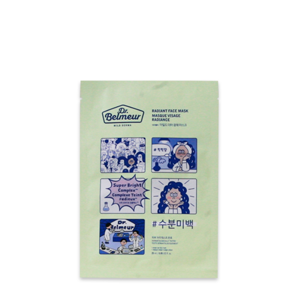 Mặt Nạ Làm Sáng Da Thefaceshop Dr.belmeur Mild Derma Radiant Mask 25Ml [Không Đổi Trả, Hsd Từ Tháng 07/2022 Đến Tháng 09/2022]