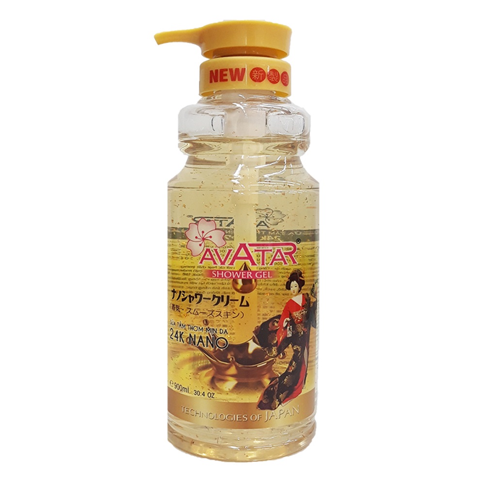 Sữa Tắm Lá Vàng 24K Làm Trắng Da Avatar Shower Gel