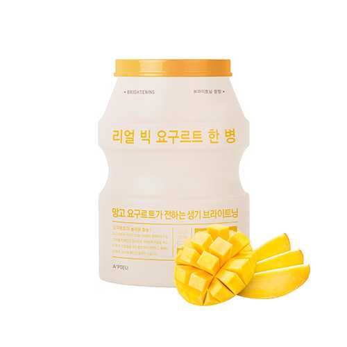 Mặt Nạ A'pieu Real Big Yogurt One - Bottle (Mango)