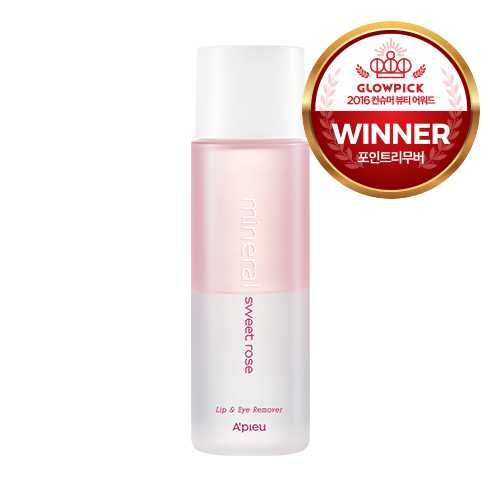 Tẩy Trang Mắt Môi A'pieu Mineral Lip&Eye Remover(Sweet Rose)