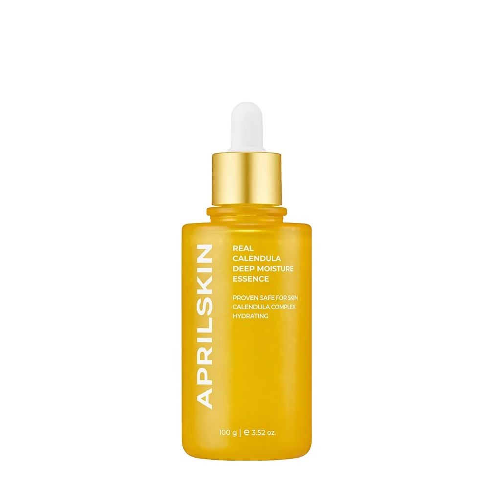 Tinh Chất Dưỡng Ẩm Aprilskin Real Calendula Deep Moisture Essence 100G [Không Đổi Trả, Hsd Tháng 01/2023]