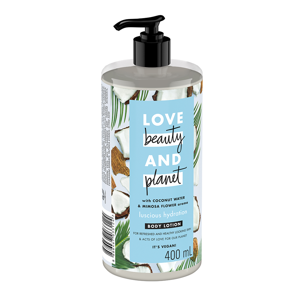 Sữa Dưỡng Thể Cấp Ẩm Love Beauty&Planet Luscious Hydration Body Lotion 400Ml