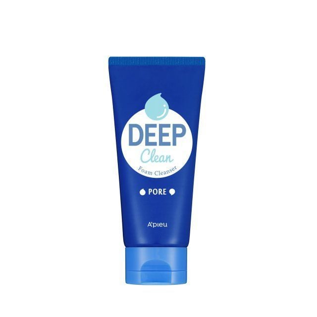 Sữa Rửa Mặt Làm Sạch Lỗ Chân Lông A'pieu Deep Clean Foam Cleanser (Pore) 130Ml [Không Đổi Trả, Hsd Từ Tháng 10/2022 Đến Tháng 12/2022]