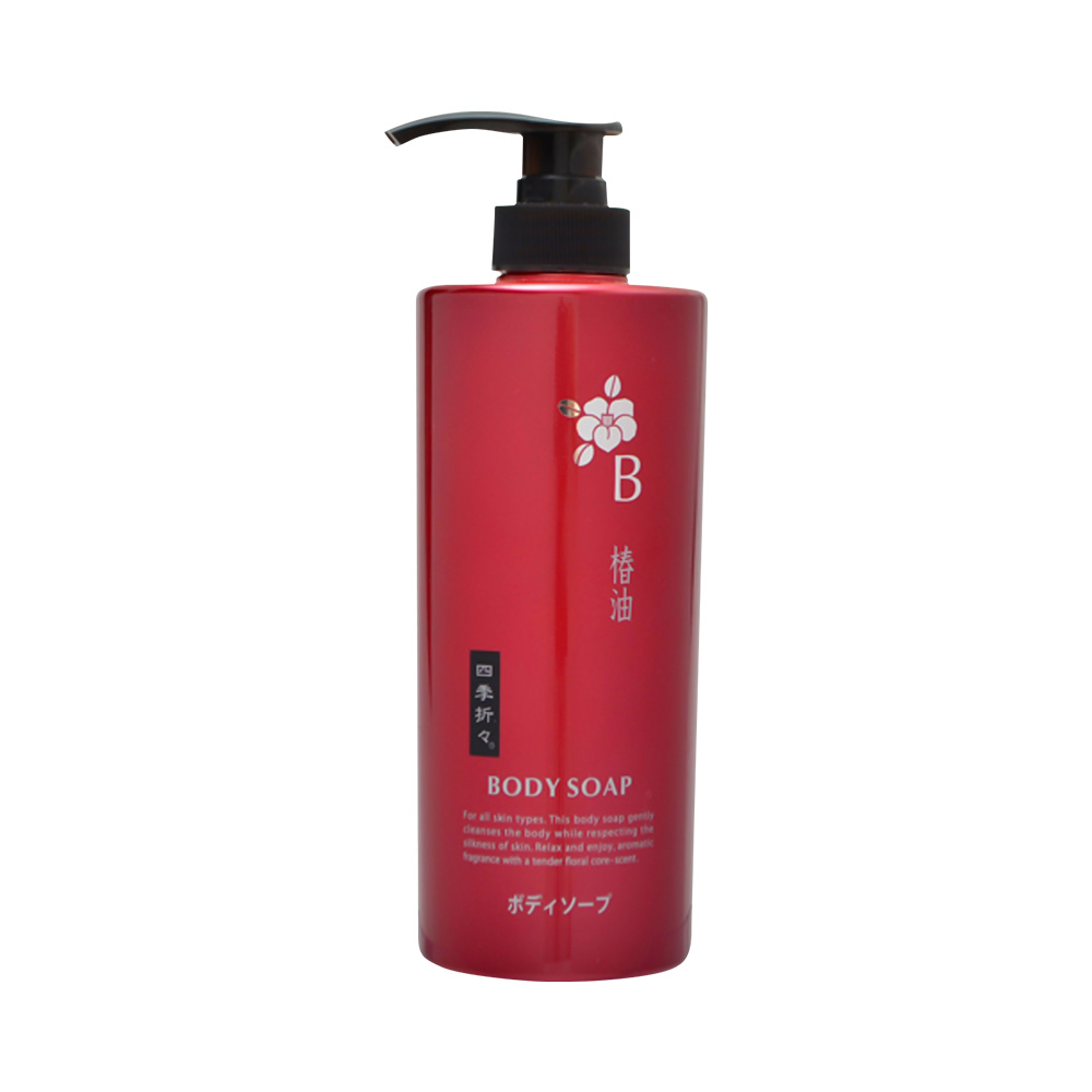 Sữa Tắm Hoa Trà Làm Trắng Da Shikioriori Tsubaki Body Soap 600Ml