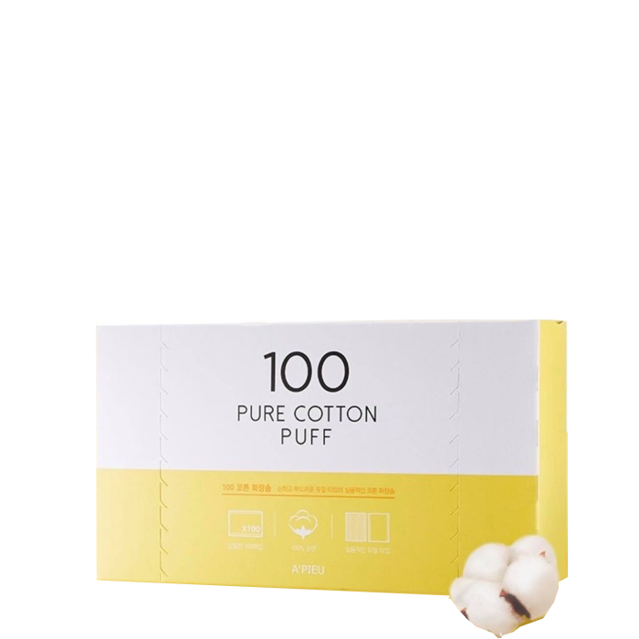 Bông Cotton A'pieu 100 Cotton Pad (100Ea)