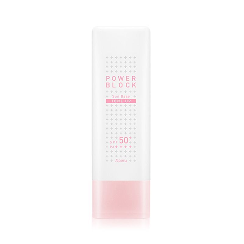 Kem Chống Nắng Nâng Tông A'pieu Power Block Tone Up Sun Base Pink Spf50+/Pa++++ (50Ml)