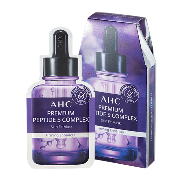 Mặt Nạ Giấy Làm Săn Chắc Da Ahc Premium Peptide 5 Complex (27Ml)
