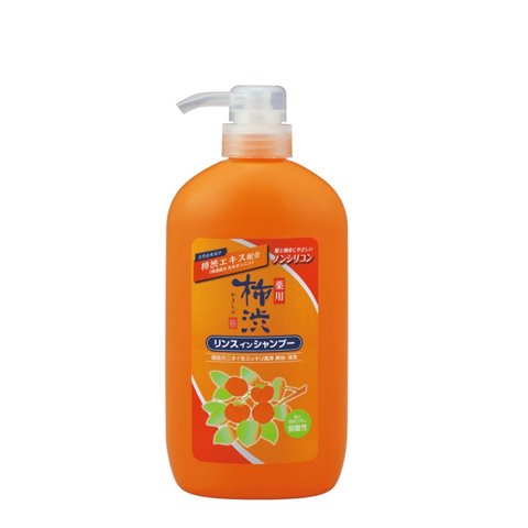 Dầu Gội Đầu Chiết Xuất Từ Quả Hồng Kakishibu Rise In Shampoo 600Ml