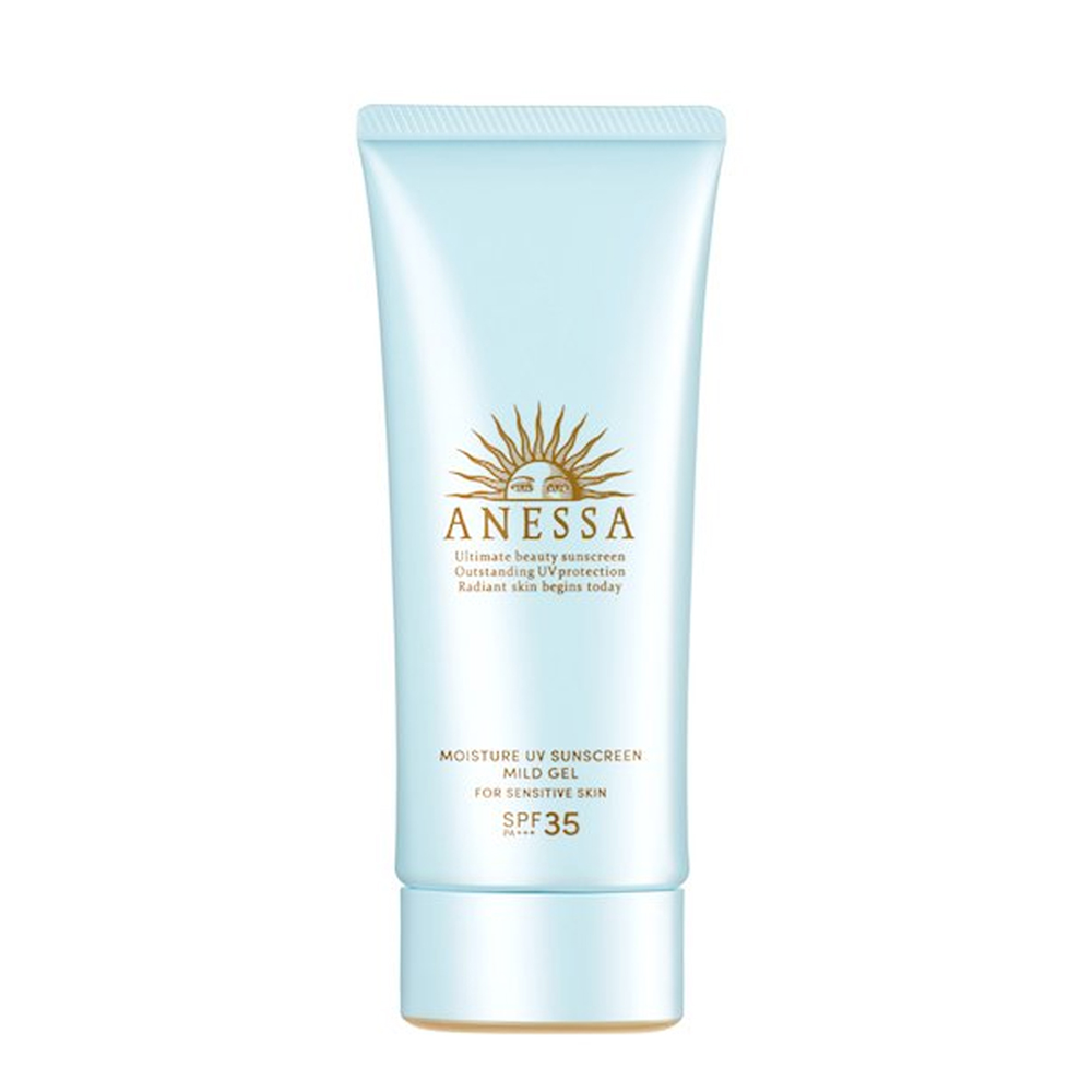 Gel Chống Nắng Cho Da Nhạy Cảm Và Trẻ Em Anessa Moisture Uv Sunscreen Mild Gel 90G