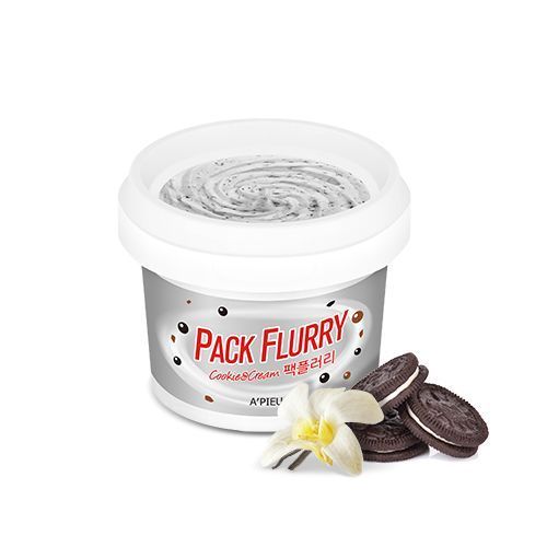 Mặt Nạ Rửa Cung Cấp Ẩm Cho Da A'pieu Pack Flurry (Cookie&Cream)