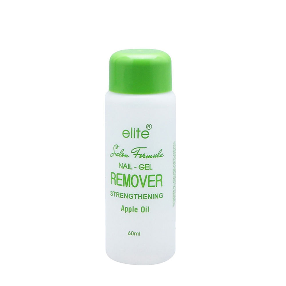 Nước Rửa Móng Tay Elite Acetone Polish Remover Green 60Ml (Strengthening Apple)