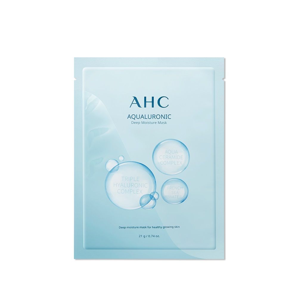 Mặt Nạ Giấy Dưỡng Ẩm Ahc Aqualuronic Deep Moisture Mask 21G