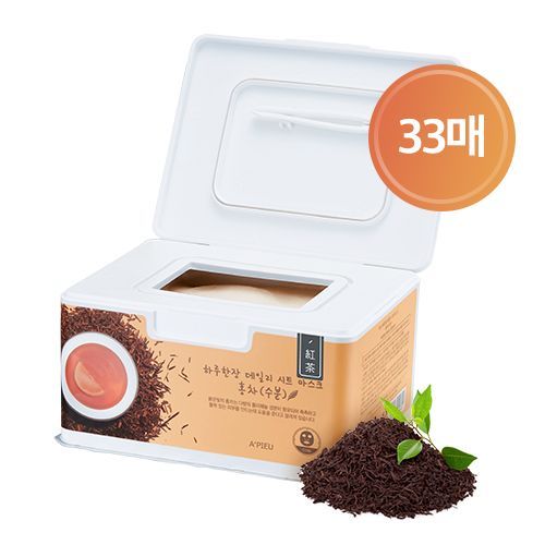 Mặt Nạ Dạng Rút A'pieu Daily Sheet Mask (Black Tea/Hydrating) (33Pc)