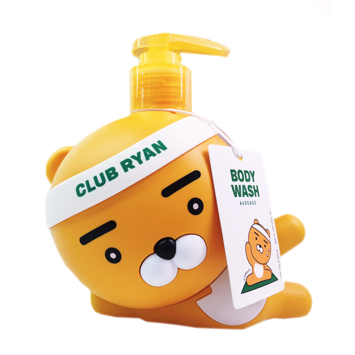 Gel Tắm Cấp Ẩm Ryan Avocado Body Wash 375Ml