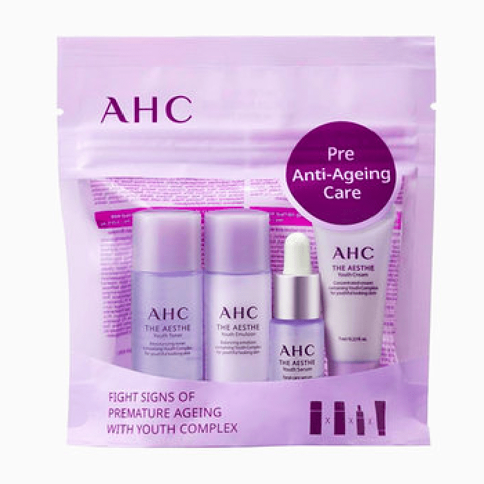 Bộ Sản Phẩm Chống Lão Hóa Da Ahc The Aesthe Trial Kit