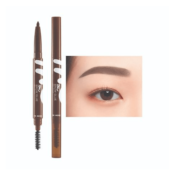Bút Vẽ Chân Mày I'm Meme I''''m Brow Glue Gel Stick (002 Natural Brown) 0.2G