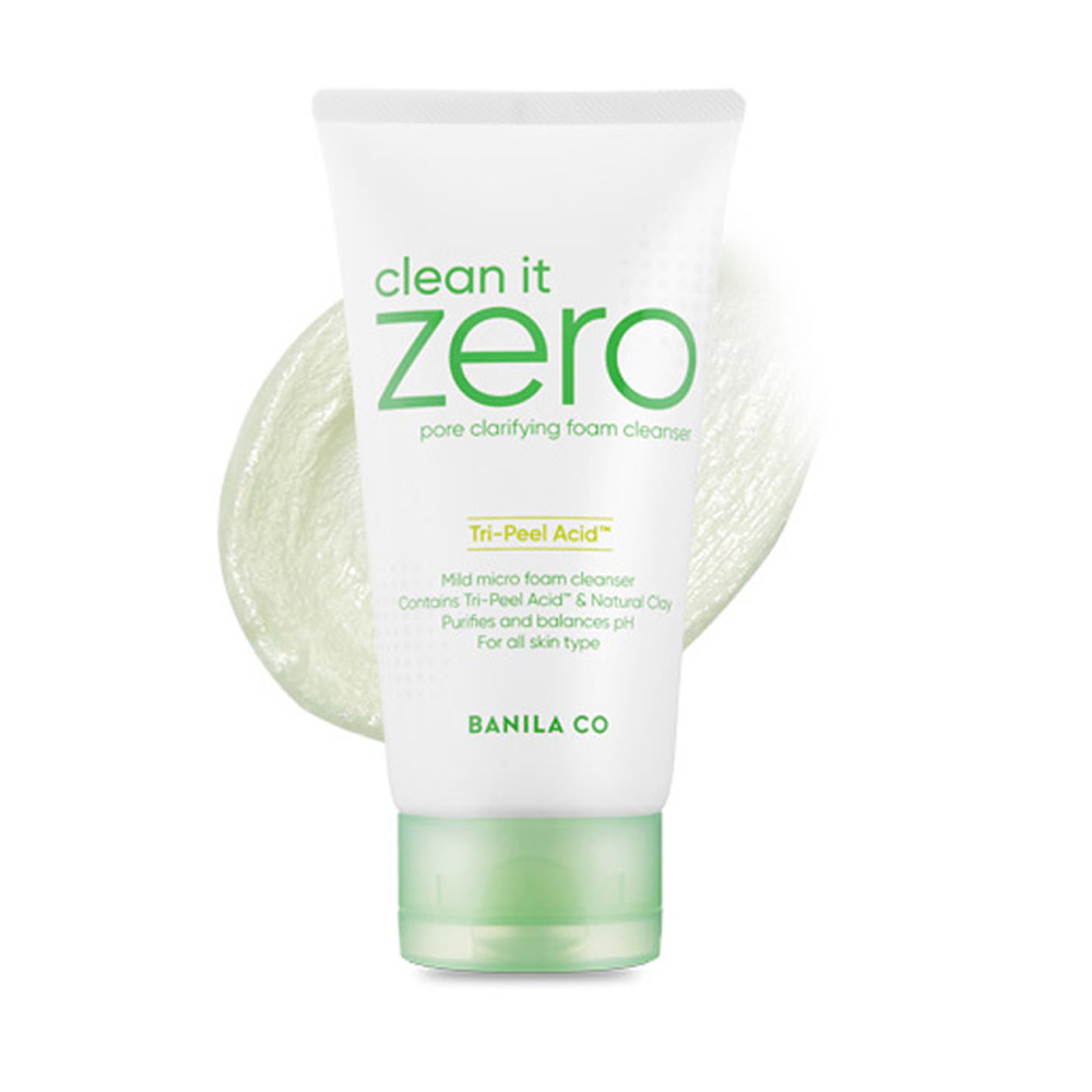 Sữa Rửa Mặt Chăm Sóc Lỗ Chân Lông Banila Co Clean It Zero Pore Clarifying Foam Cleanser 150Ml