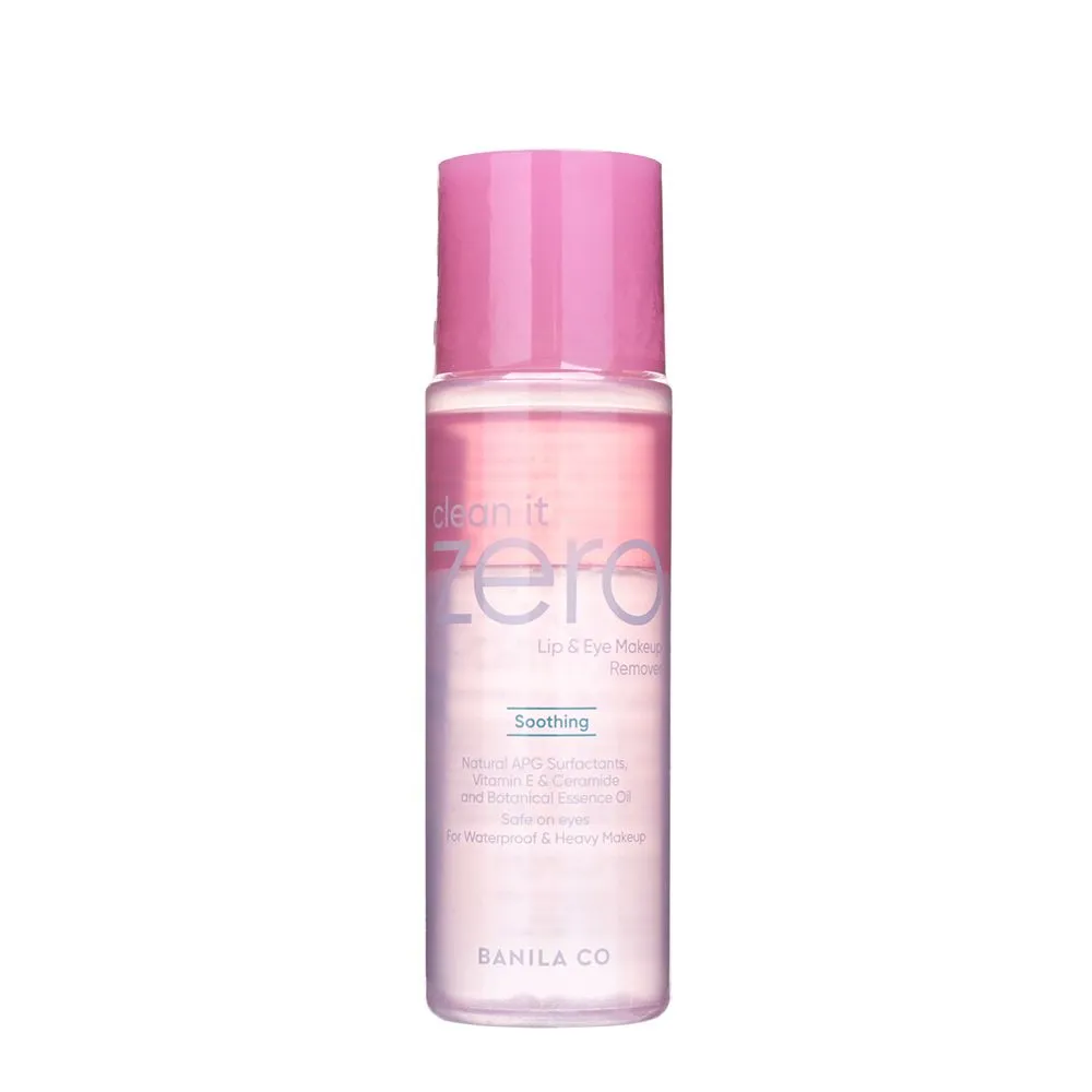 Nước Tẩy Trang Mắt & Môi Banila Co Clean It Zero Soothing Lip & Eye Makeup Remover 99Ml