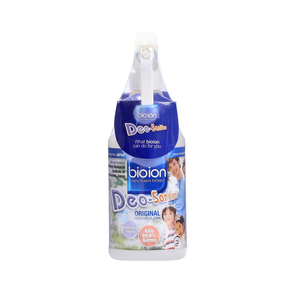 Chai Xịt Khử Mùi Và Làm Sạch Khuẩn Bioion Deo Sanitizer 500Ml
