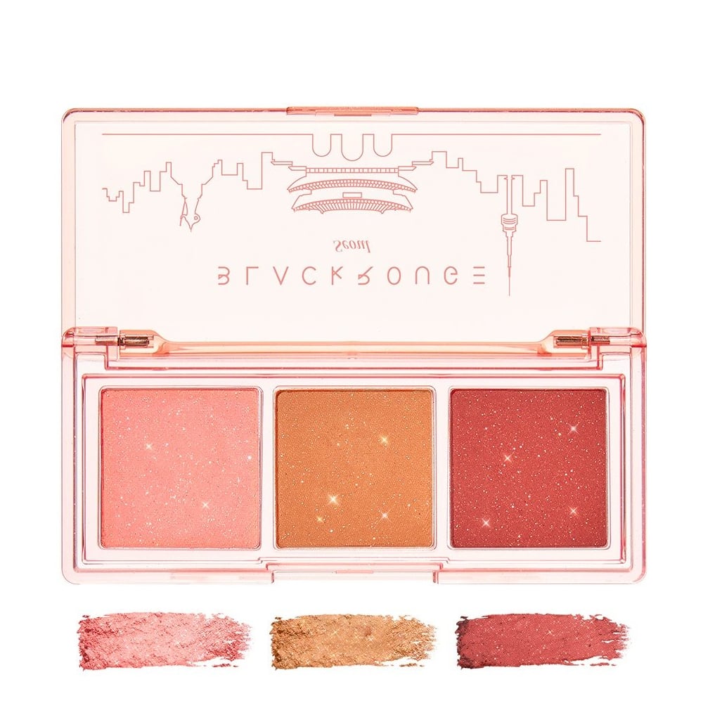 Bảng Phấn Mắt Black Rouge Triple Layer Eye Palette 4.5G
