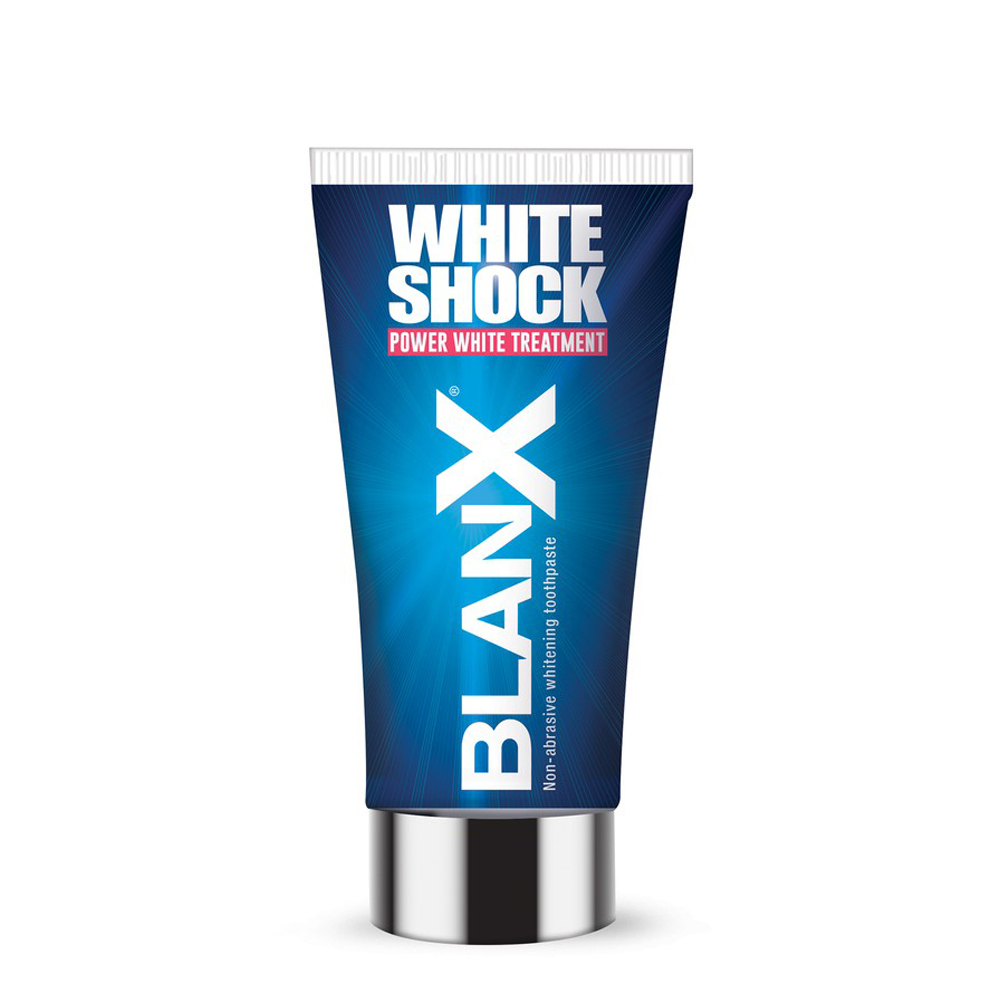 Kem Đánh Răng Làm Trắng, Bảo Vệ Blanx - White Shock - Treatment + Led Ga 50Ml