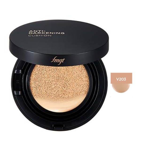 [Fmgt] Phấn Nước Trang Điểm Chống Xỉn Màu Da Thefaceshop Anti Darkening Cushion Ex 15G #V203