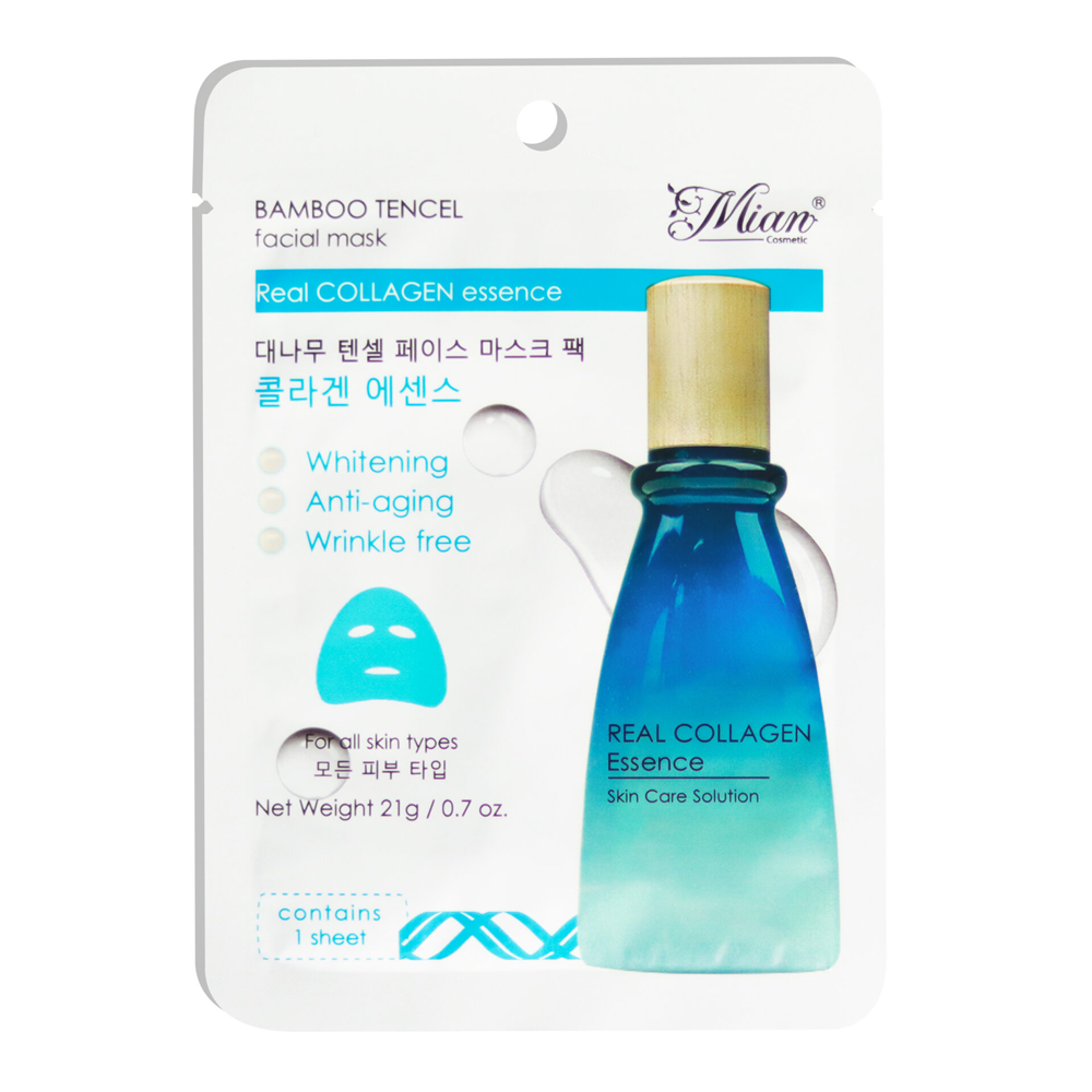 Mặt Nạ Làm Săn Chắc Da Mian Bamboo Tencel Mask Collagen 21G