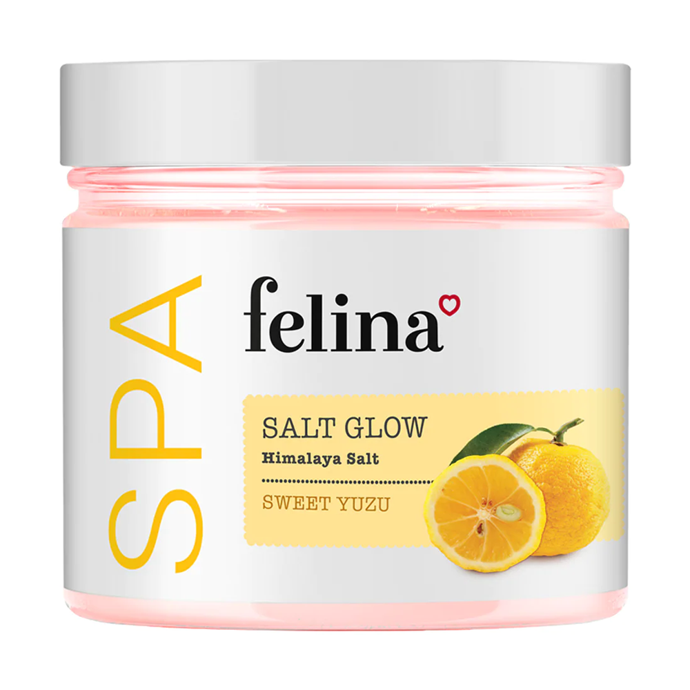 Muối Tẩy Tế Bào Chết Chiết Xuất Cam Yuzu Felina Salt Glow Sweet Yuzu 500G