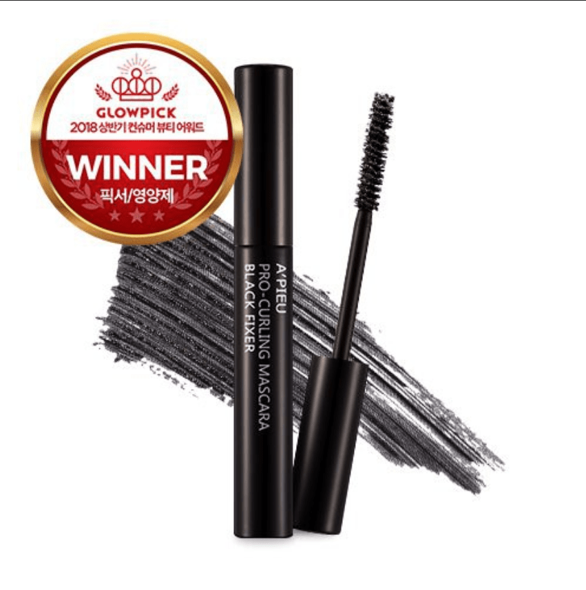 Mascara Chải Mi A'pieu Pro - Curling Black Fixer Mascara