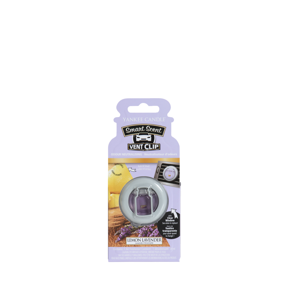 Kẹp Thơm Xe Hương Chanh Hoa Oải Hương Yankee Car Vent Clip - Lemon Lavender