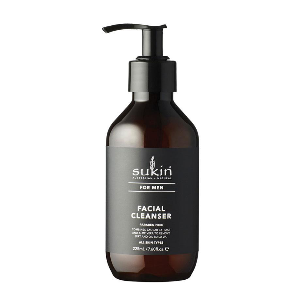 Sữa Rửa Mặt Dành Cho Nam Sukin For Men Facial Cleanser 225Ml