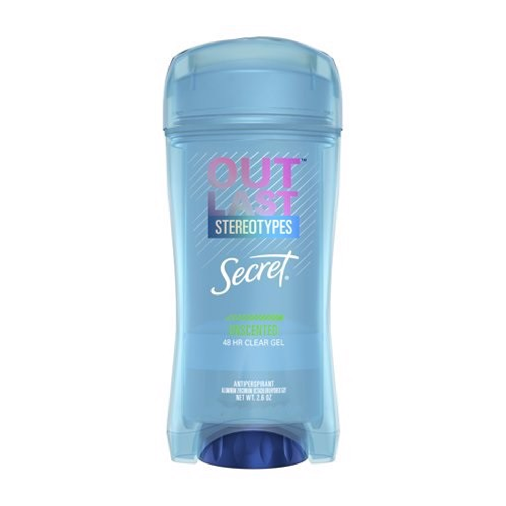 Gel Khử Mùi Secret Clear Gel Out Xtend Unscented 73G
