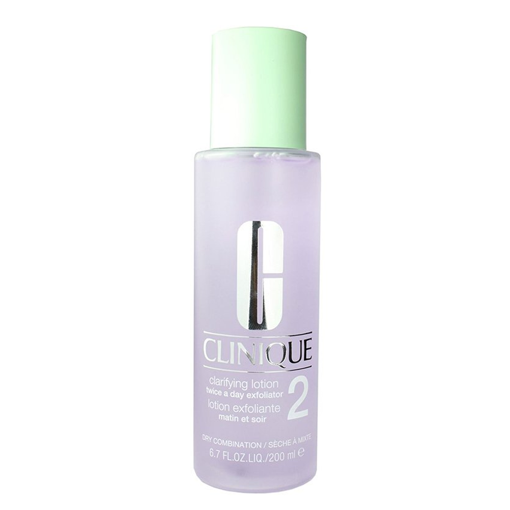 Nước Thanh Tẩy Cho Da Hỗn Hợp Thiên Khô Clinique Clarifying Lotion 2 Twice A Day Exfoliator 200Ml