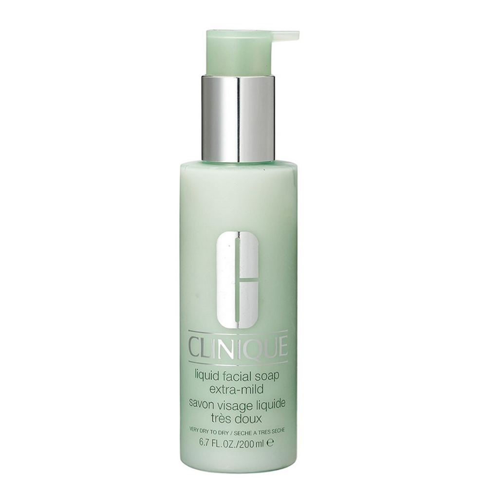 Xà Phòng Rửa Mặt Dành Cho Da Rất Khô Clinique Liquid Facial Soap Extra - Mild 200Ml