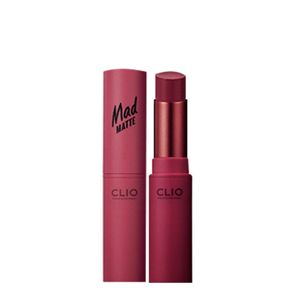 Son Thỏi Lì Clio Mad Matte Lips (18Ad) 004 Bloody Wine [Không Đổi Trả, Hsd Tháng 01/2023]