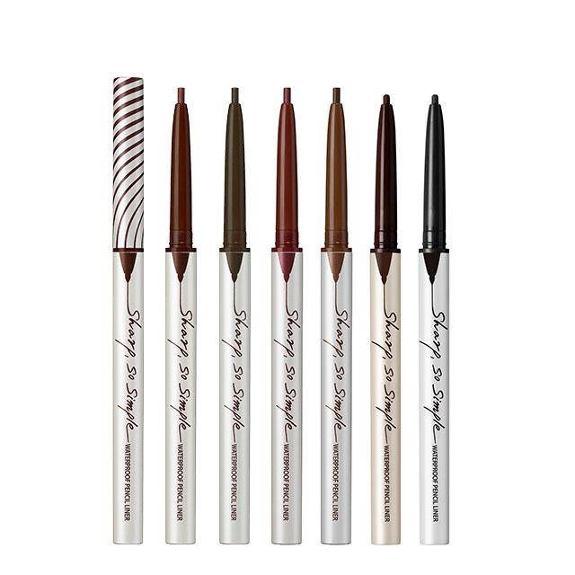 Chì Kẻ Viền Mắt Clio Sharp So Simple Waterproof Pencil Liner 0.14G