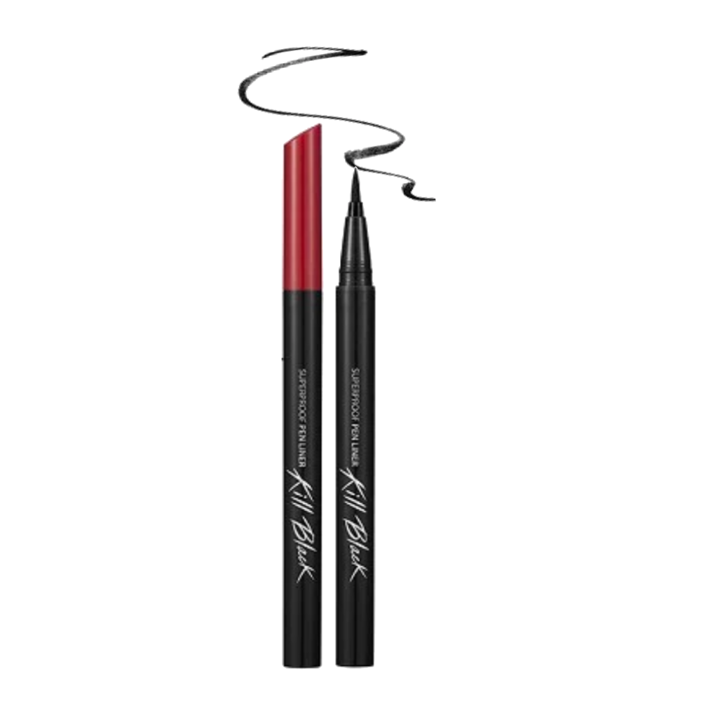 Kẻ Mắt Nước Clio Superproof Pen Liner Kill Black 0.55Ml