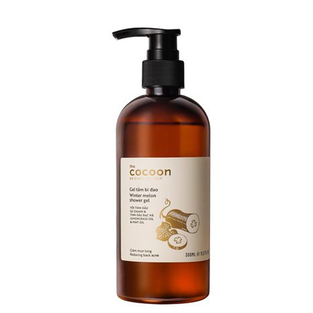 Gel Tắm Bí Đao Trị Mụn Lưng Cocoon Winter Melon Shower Gel 300Ml