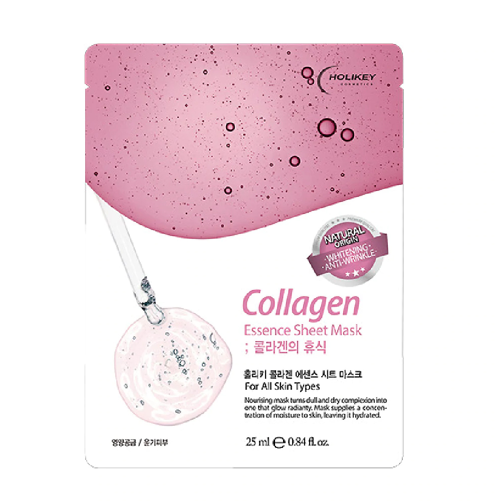 Mặt Nạ Collagen Dưỡng Ẩm Cải Thiện Đàn Hồi Da Holikey Collagen Essence Sheet Mask 25Ml