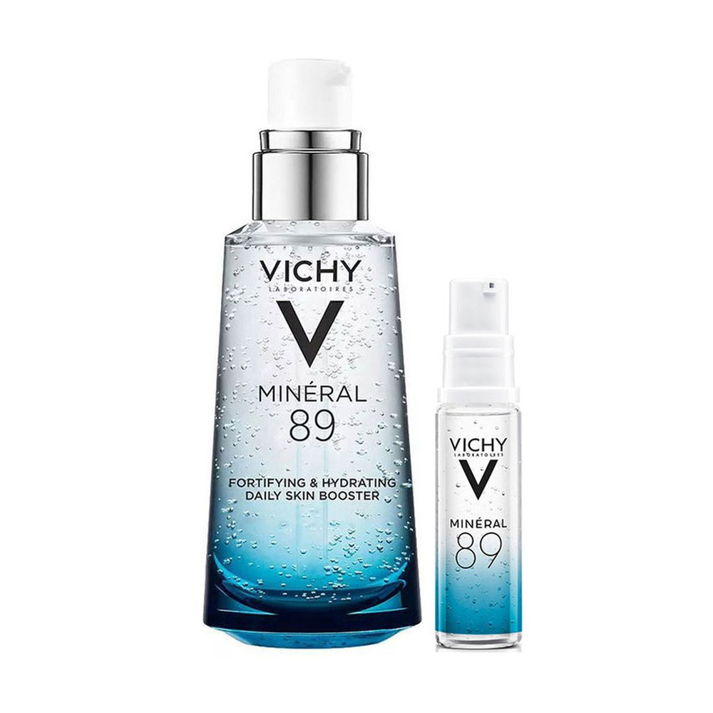 Combo Dưỡng Chất Khoáng Cô Đặc Phục Hồi & Bảo Vệ Da Vichy Mineral 89 (50Ml +10Ml)